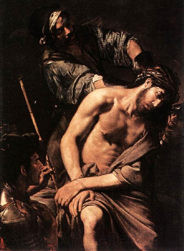 VALENTIN DE BOULOGNE Crowning with Thorns a France oil painting art